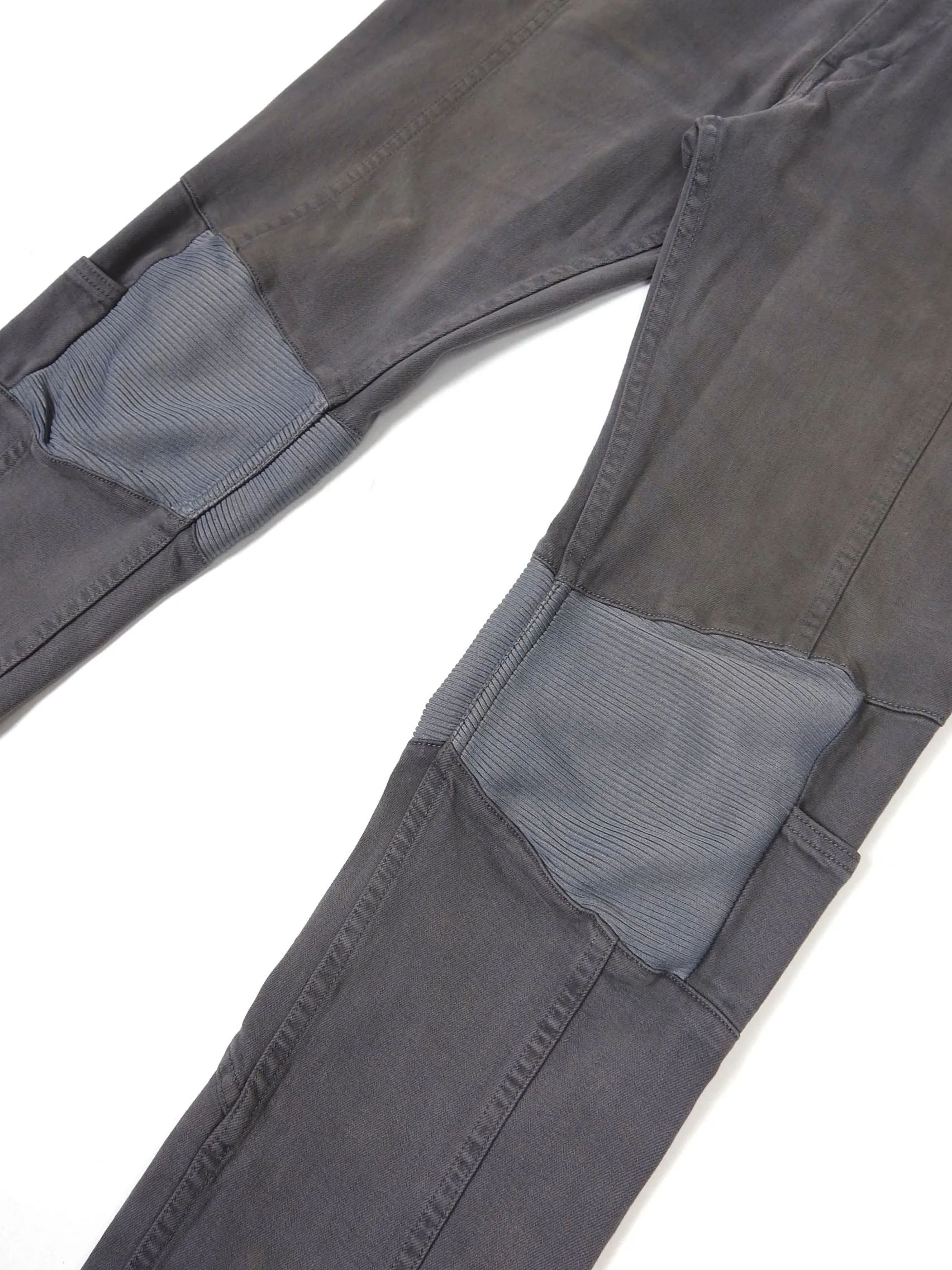 Helmut Lang Grey Moto Pants Size 34