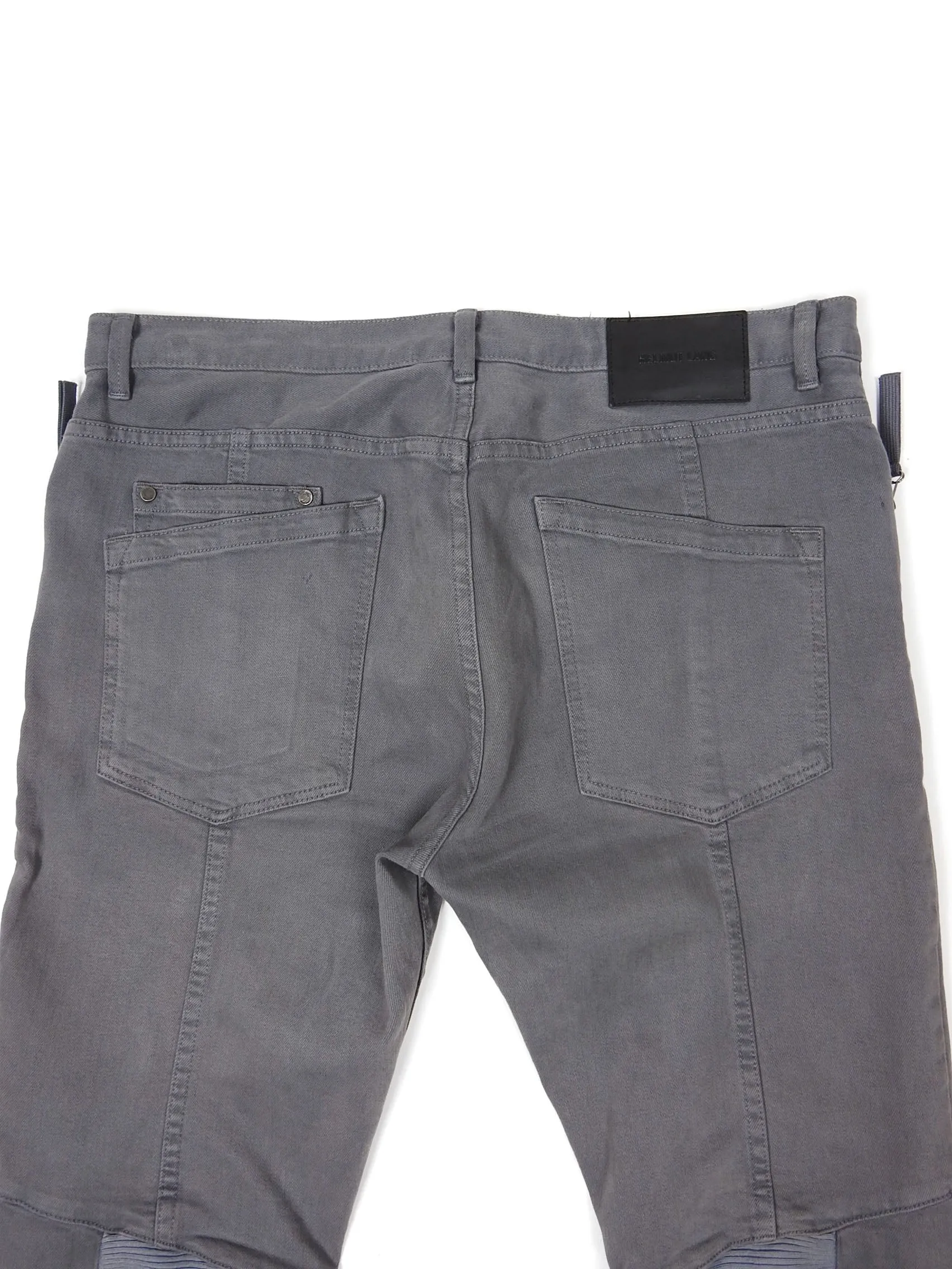 Helmut Lang Grey Moto Pants Size 34