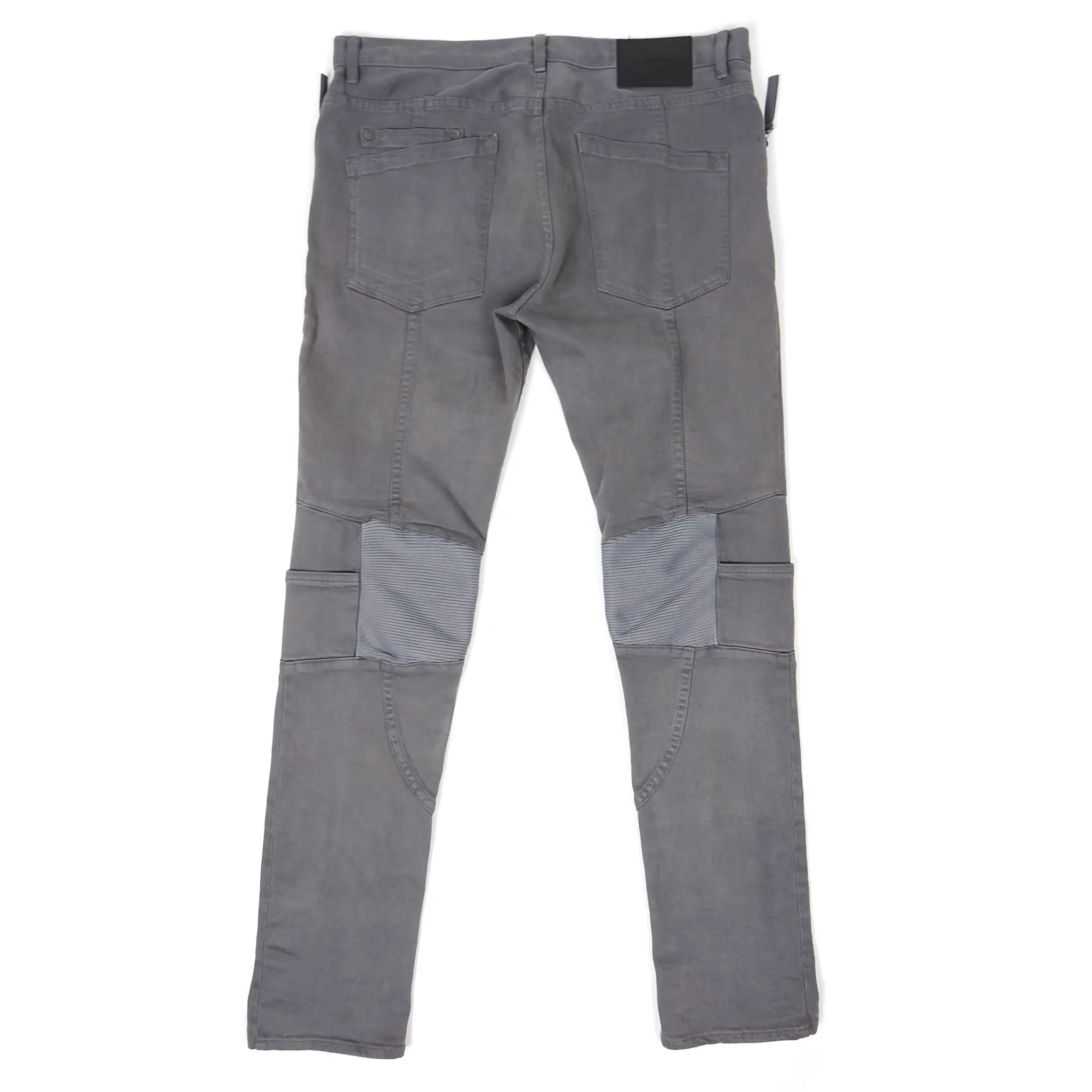 Helmut Lang Grey Moto Pants Size 34