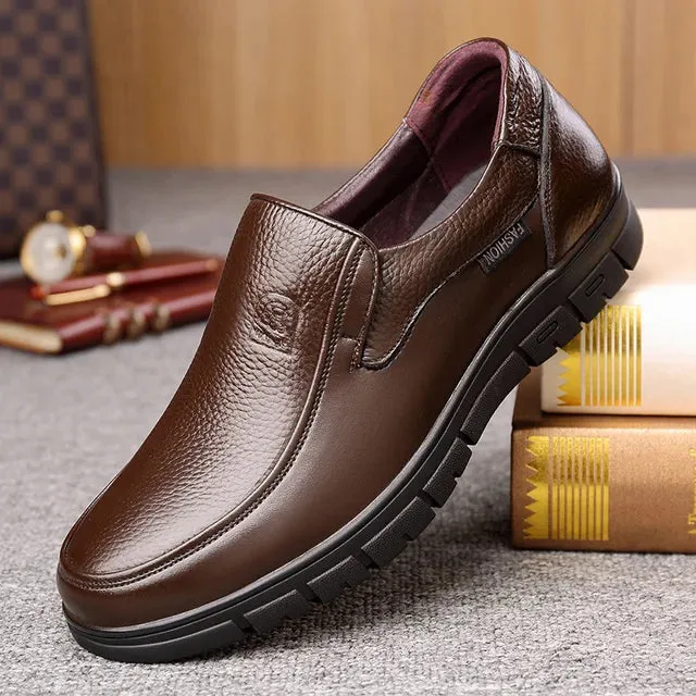 Herren-Freizeitschuhe aus echtem Leder