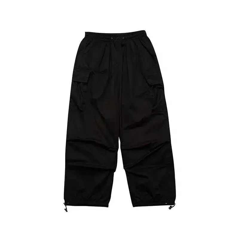Hip-hop Drawstring Cargo Pants