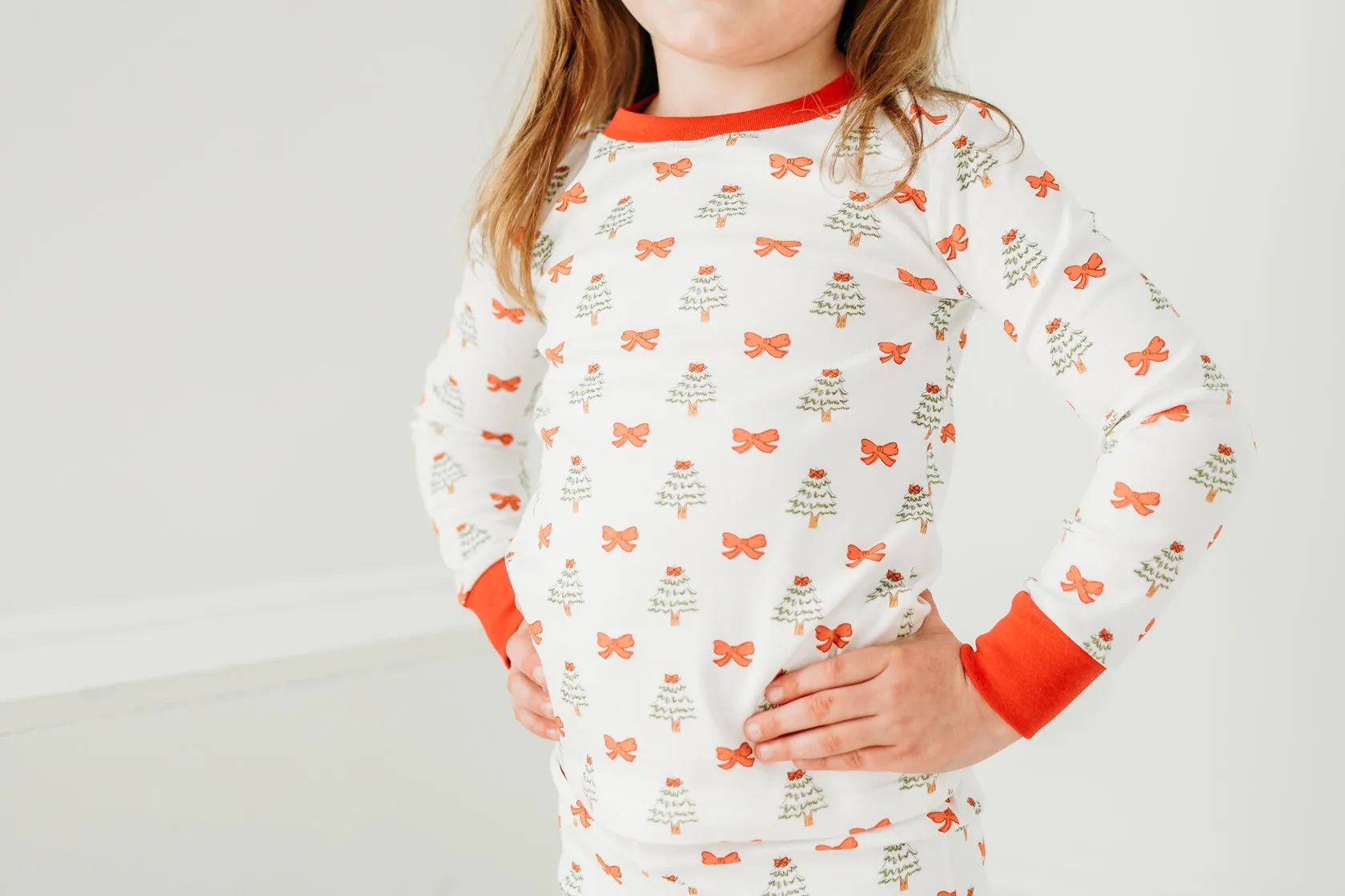 Holiday Bows 2 Piece PJs