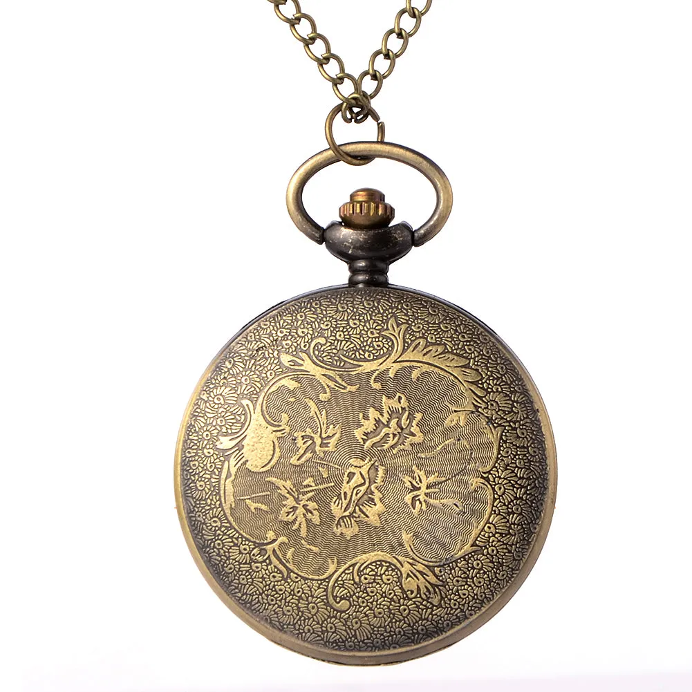Hollow Gear Vintage Steampunk Pocket Watch