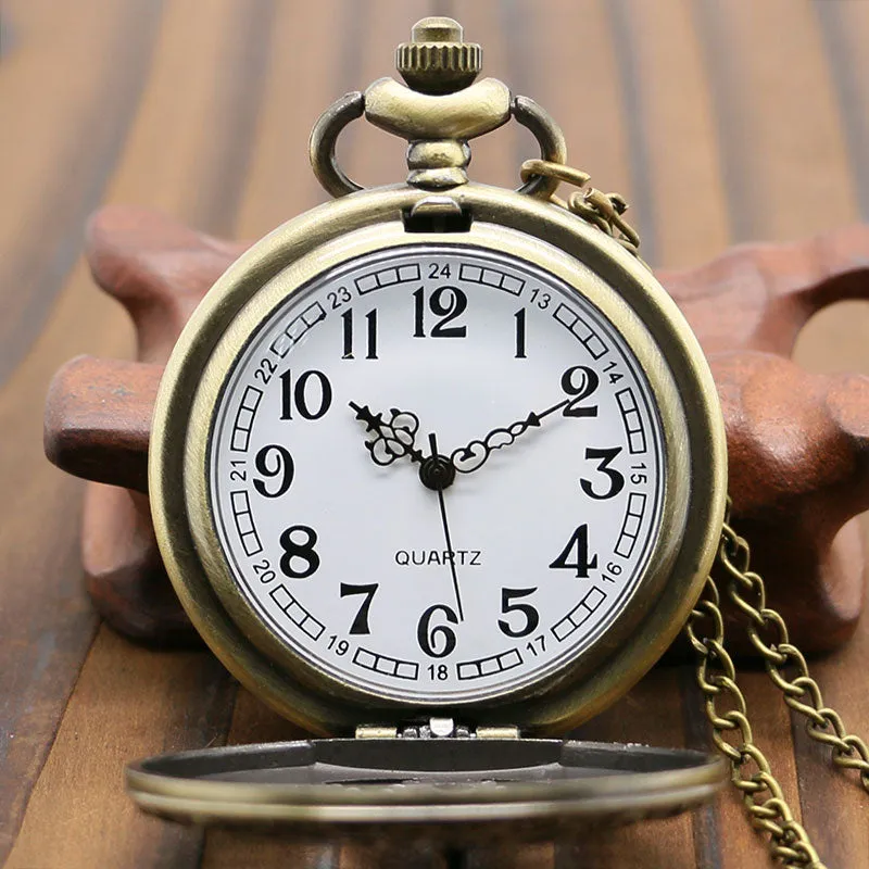 Hollow Gear Vintage Steampunk Pocket Watch