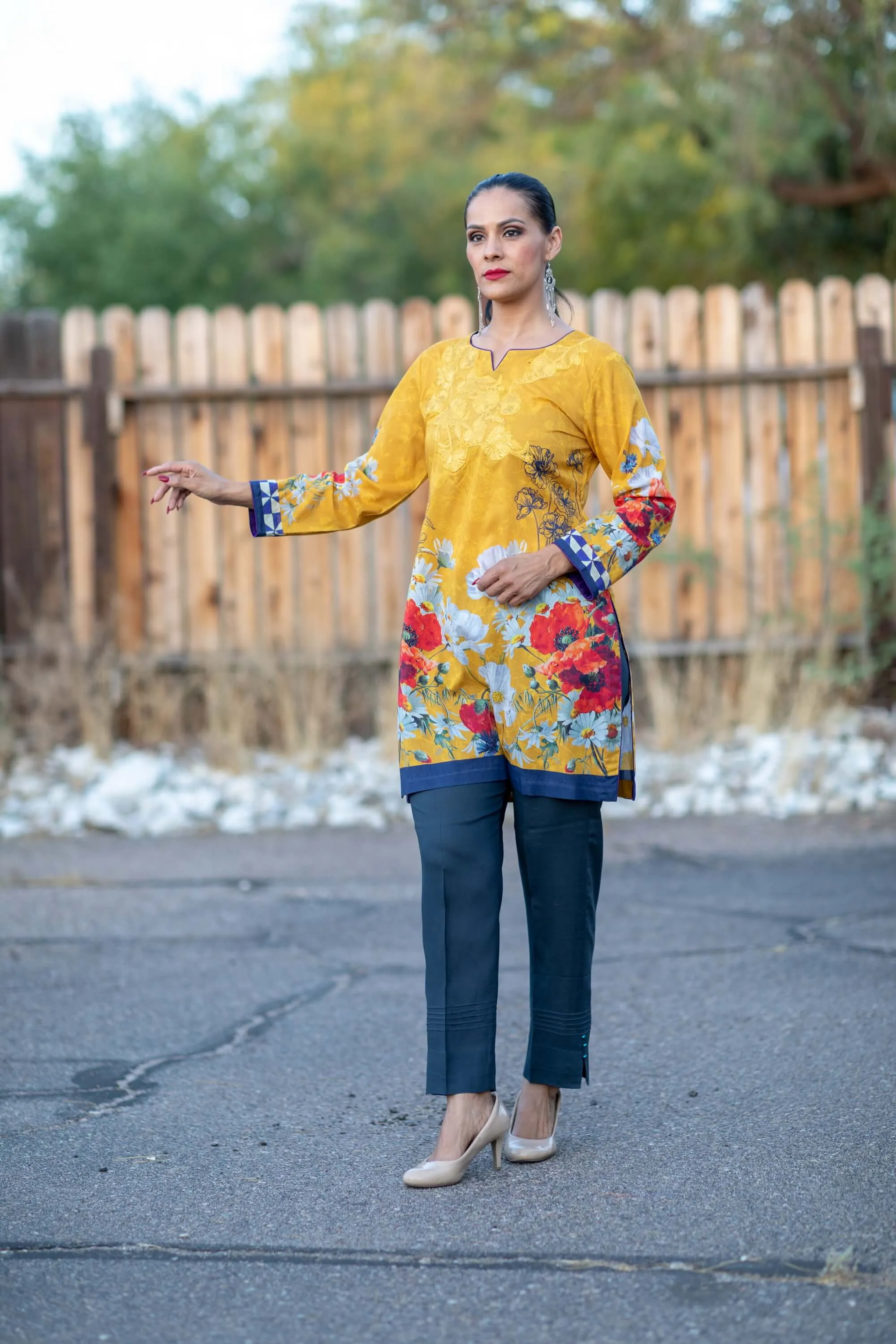 Honey Waqar Lawn-Cotton Summer Suit