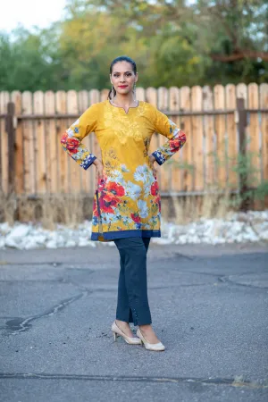 Honey Waqar Lawn-Cotton Summer Suit