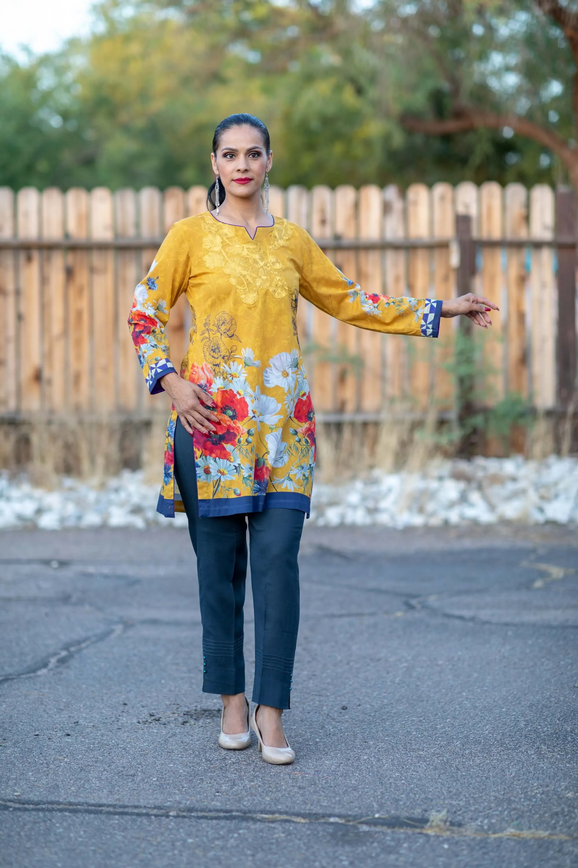 Honey Waqar Lawn-Cotton Summer Suit