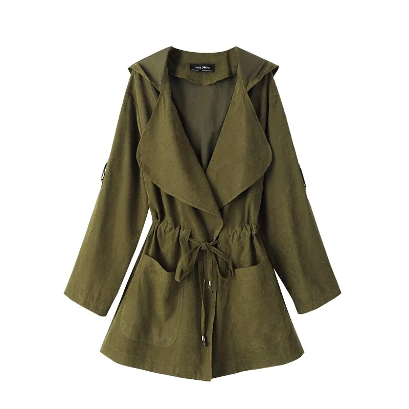 Hooded Light Windbreaker