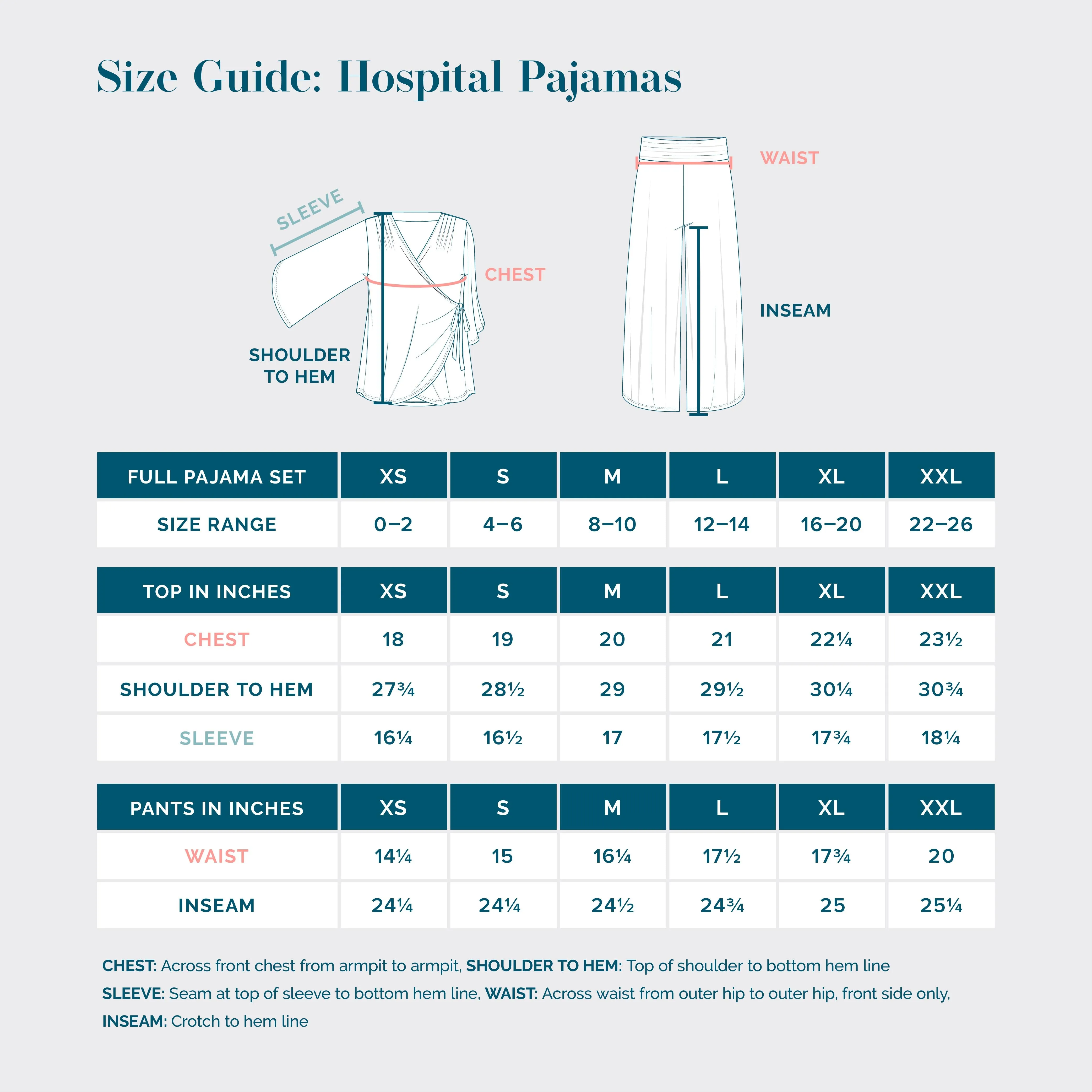 Hospital Pajamas with Snap Sleeves in Dusty Rose