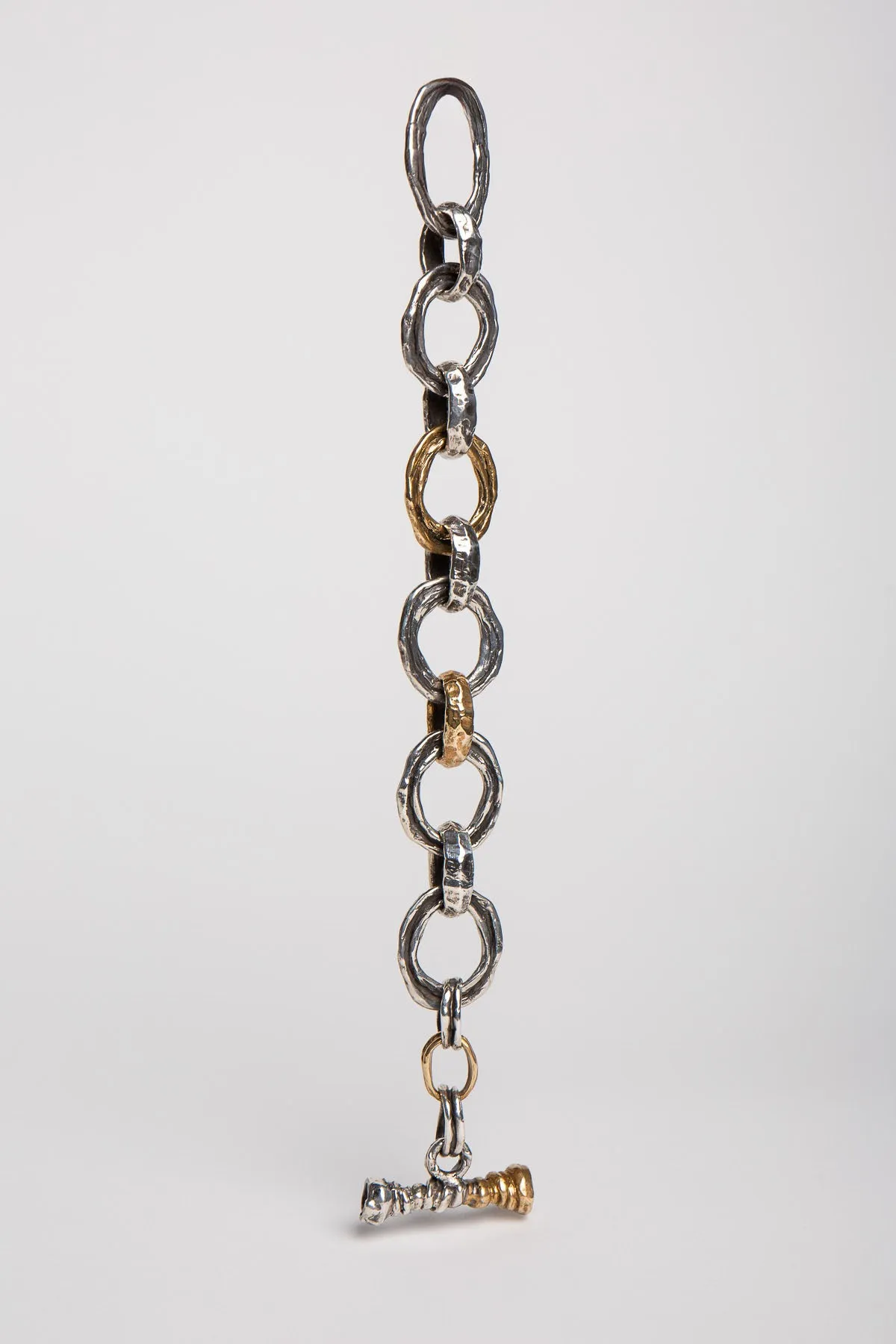 HUNROD | ENKI SILVER BRONZE BRACELET