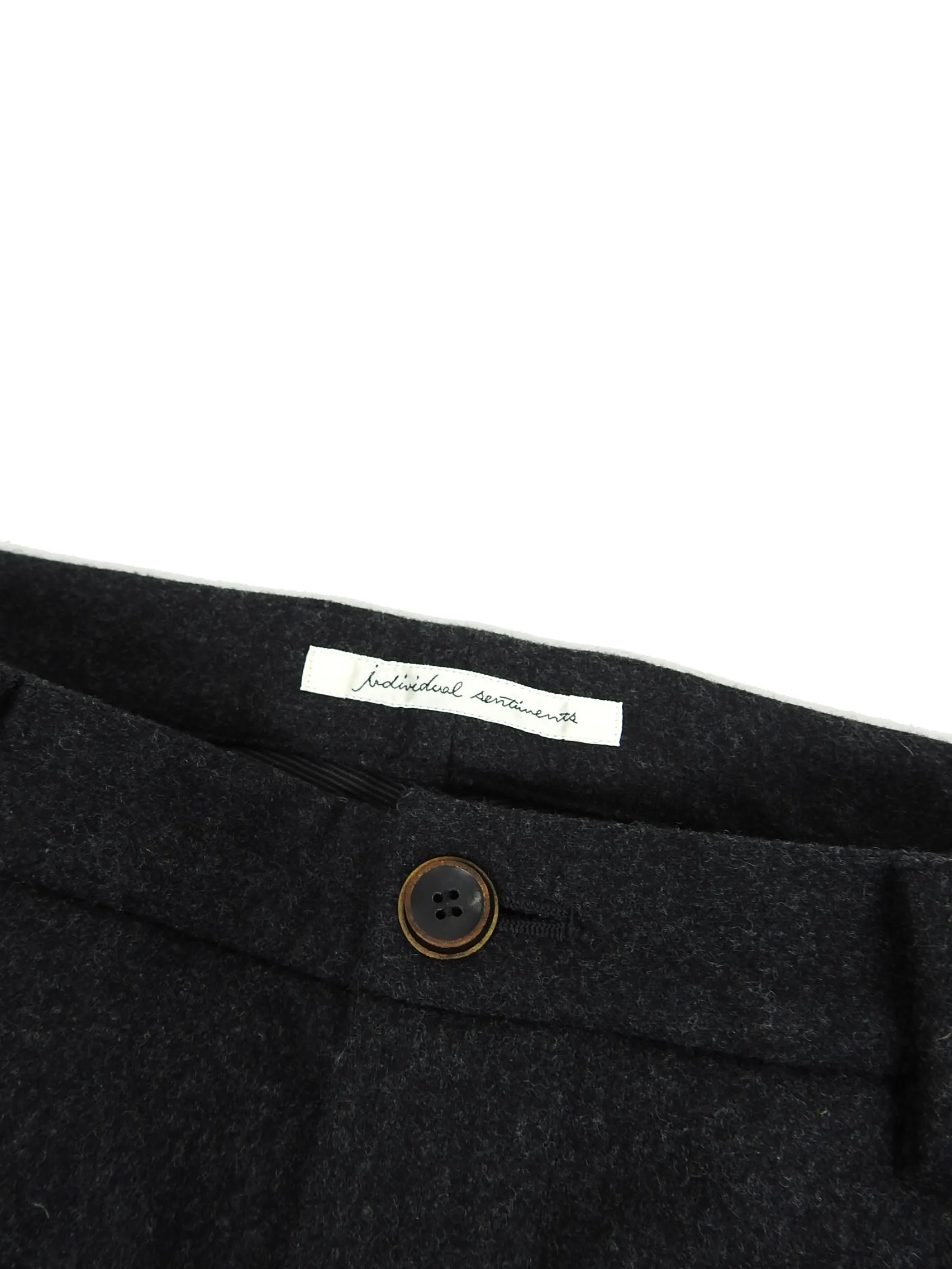 Individual Sentiments Charcoal Wool Pants Pants Size 1