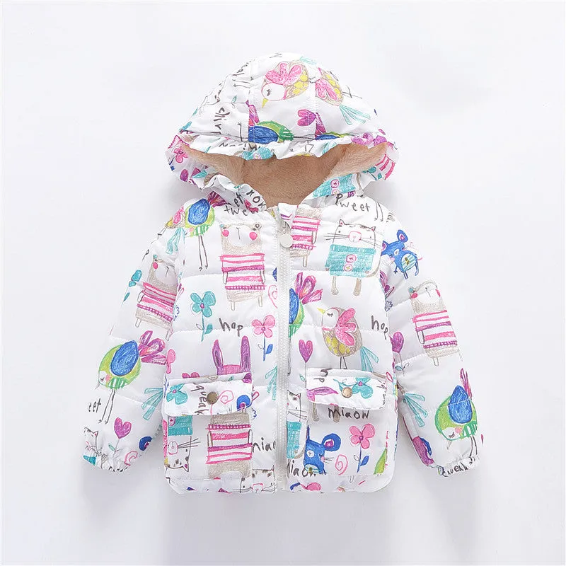 Infant Toddlers Winter Windproof Jacket