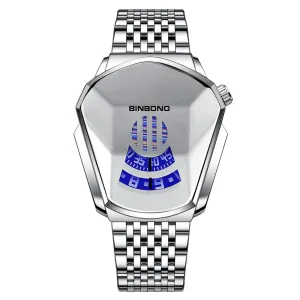 Ingenuity Waterproof Wrist Watch For Men