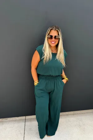 Jessica Pant Set: Green