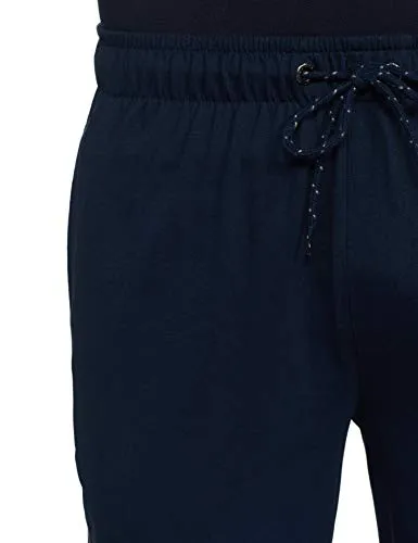 Jockey Men's Cotton Track Pants (9500-0103-NAVY Navy M)