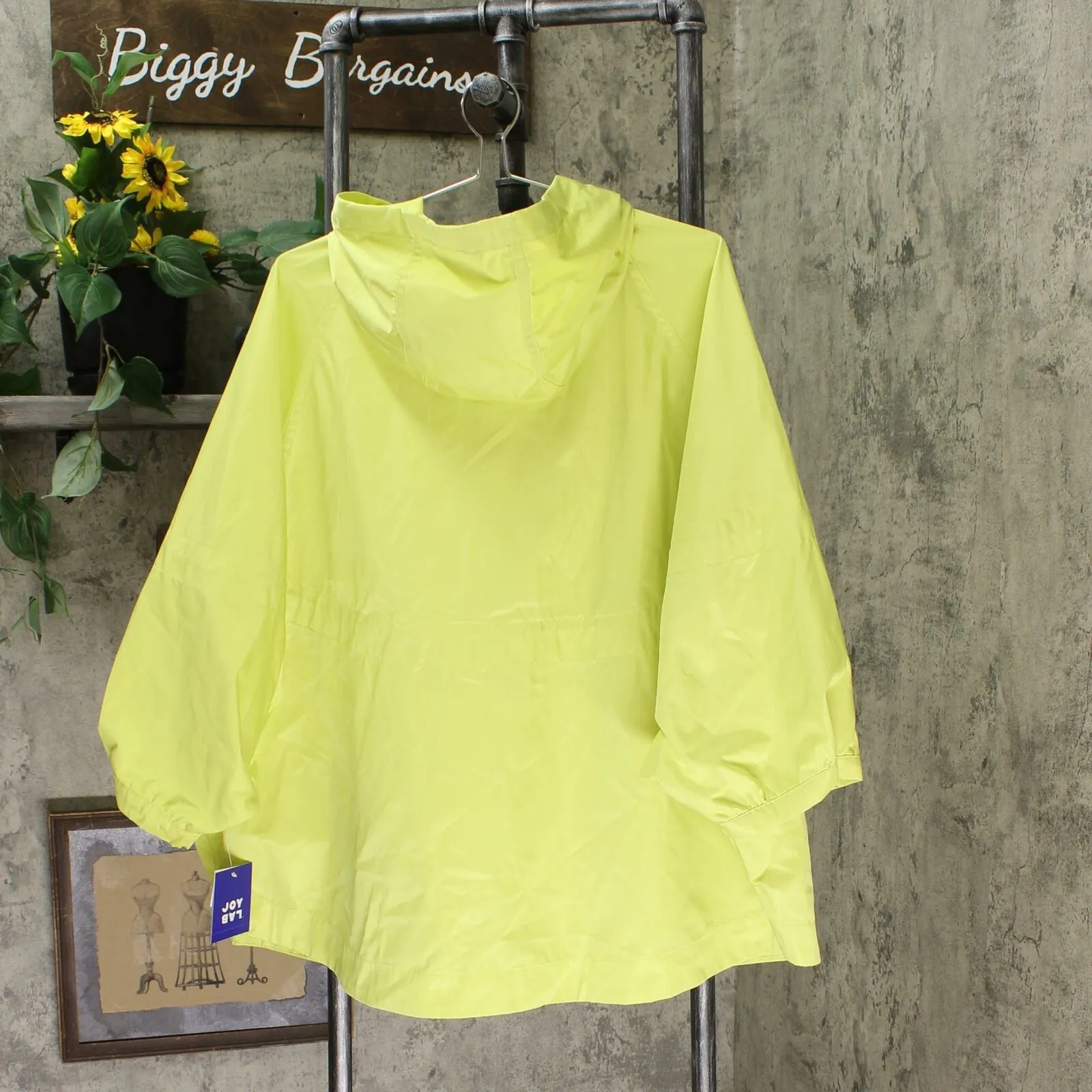 JoyLab Women's Zip-Up Windbreaker Poncho