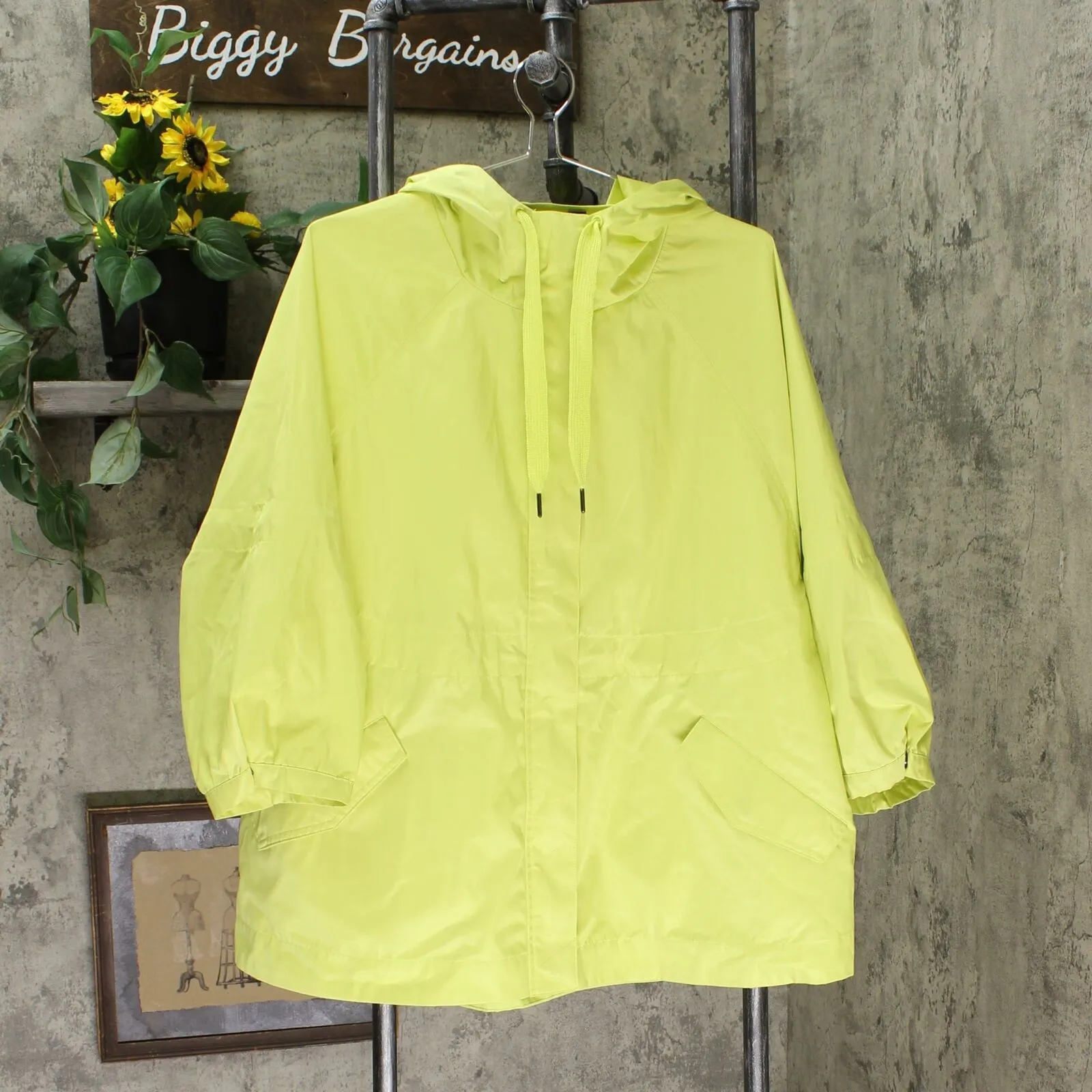 JoyLab Women's Zip-Up Windbreaker Poncho