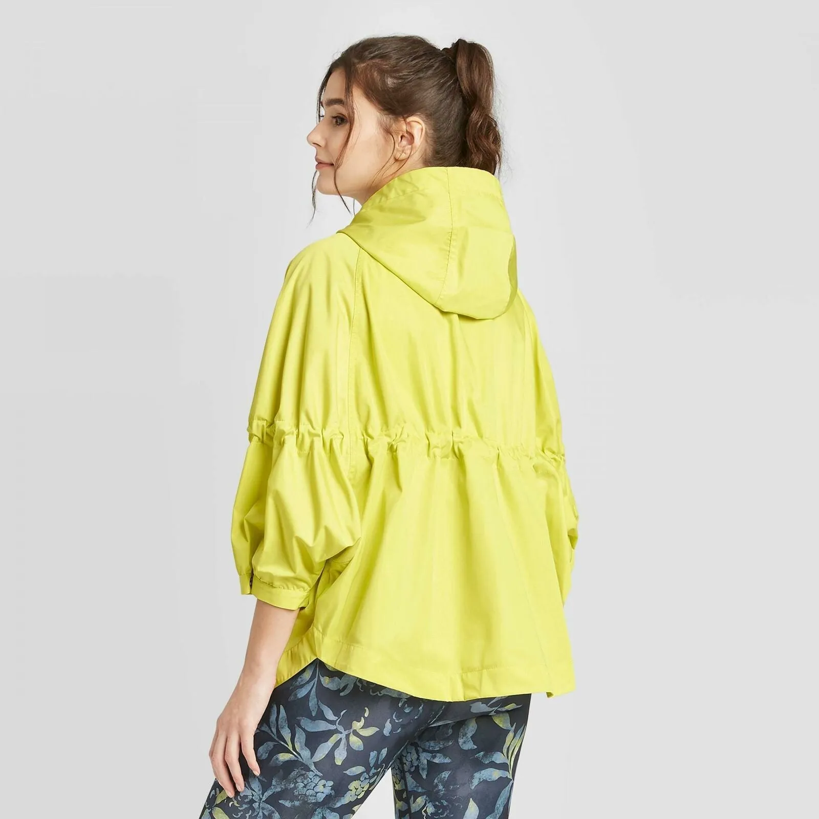 JoyLab Women's Zip-Up Windbreaker Poncho