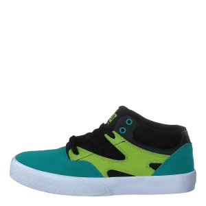 Kalis Vulc Mid Black/green/orange