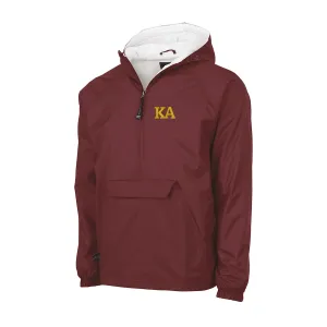 Kappa Alpha Order Flannel Lined Windbreaker - Letters