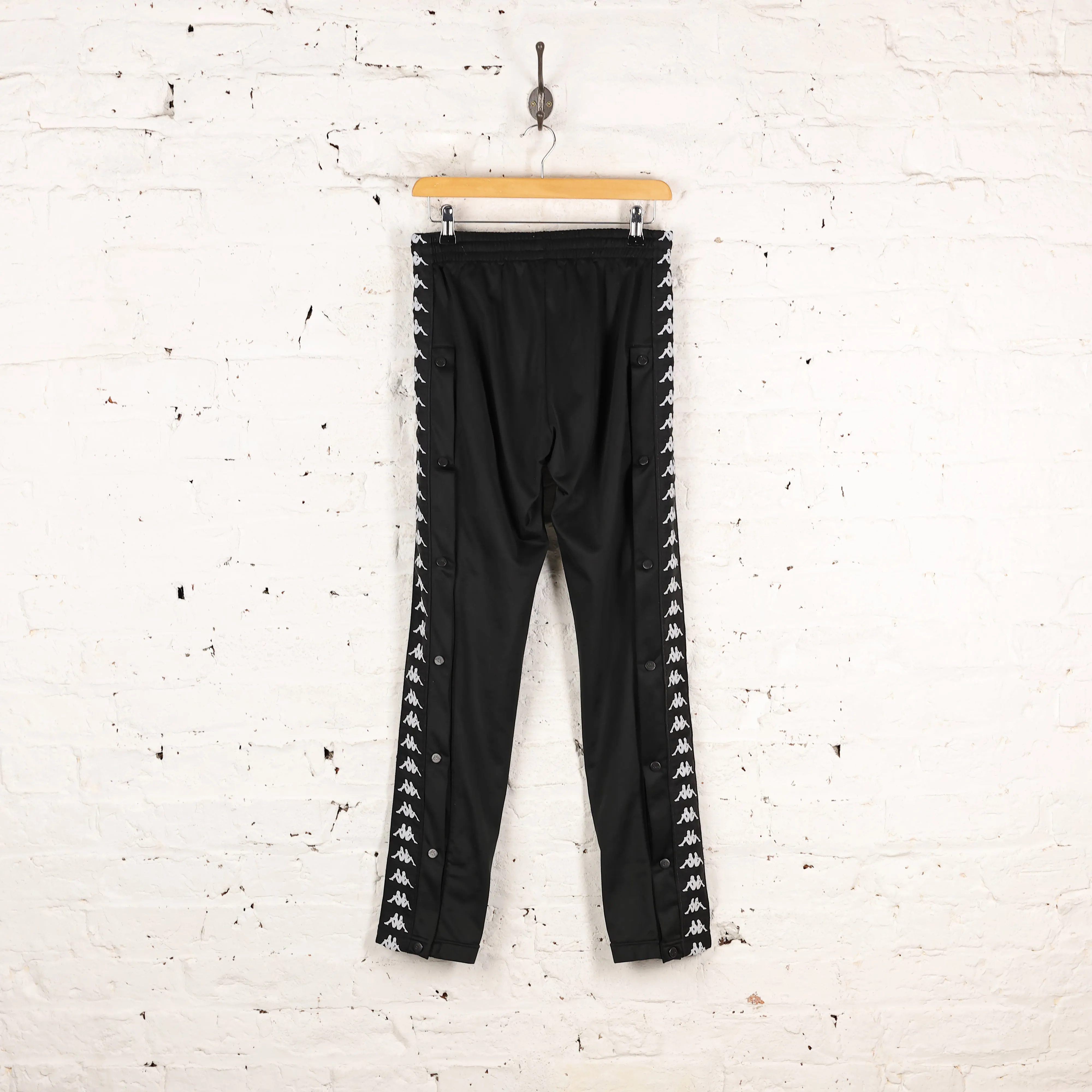 Kappa Tracksuit Bottoms Pants - Black - M