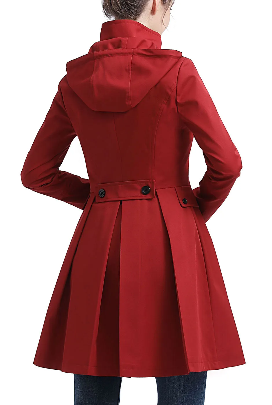 Kimi   Kai Women's "Ellie" Waterproof Trench Coat