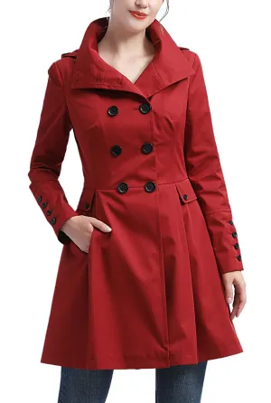 Kimi   Kai Women's "Ellie" Waterproof Trench Coat