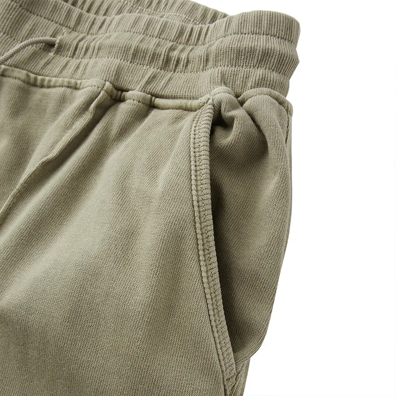 KNITTED DRAWSTRING JOGGER PANTS