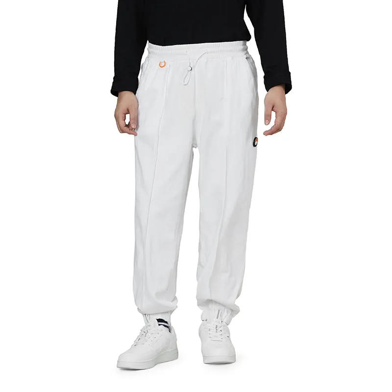KNITTED DRAWSTRING JOGGER PANTS