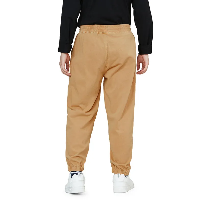 KNITTED DRAWSTRING JOGGER PANTS