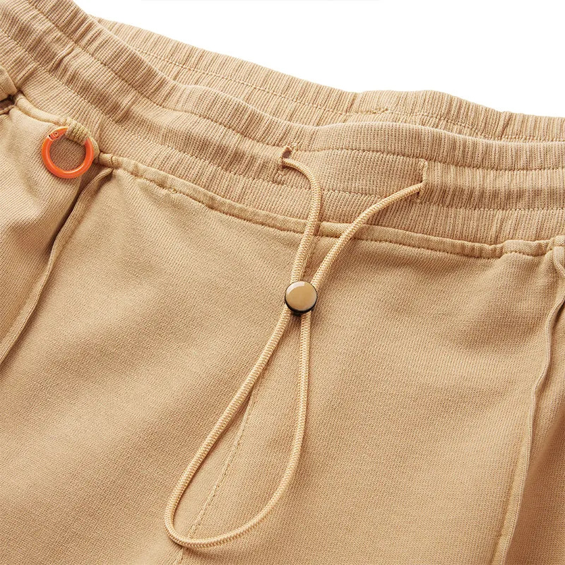 KNITTED DRAWSTRING JOGGER PANTS