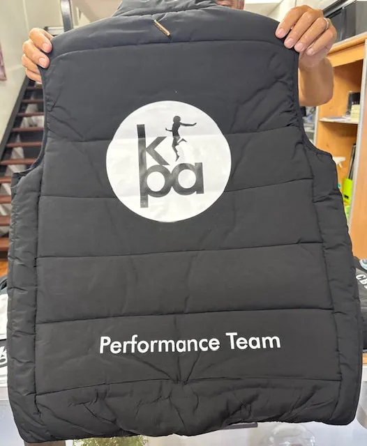 KPA Performance Team Puffer Vest  -Preorder Now