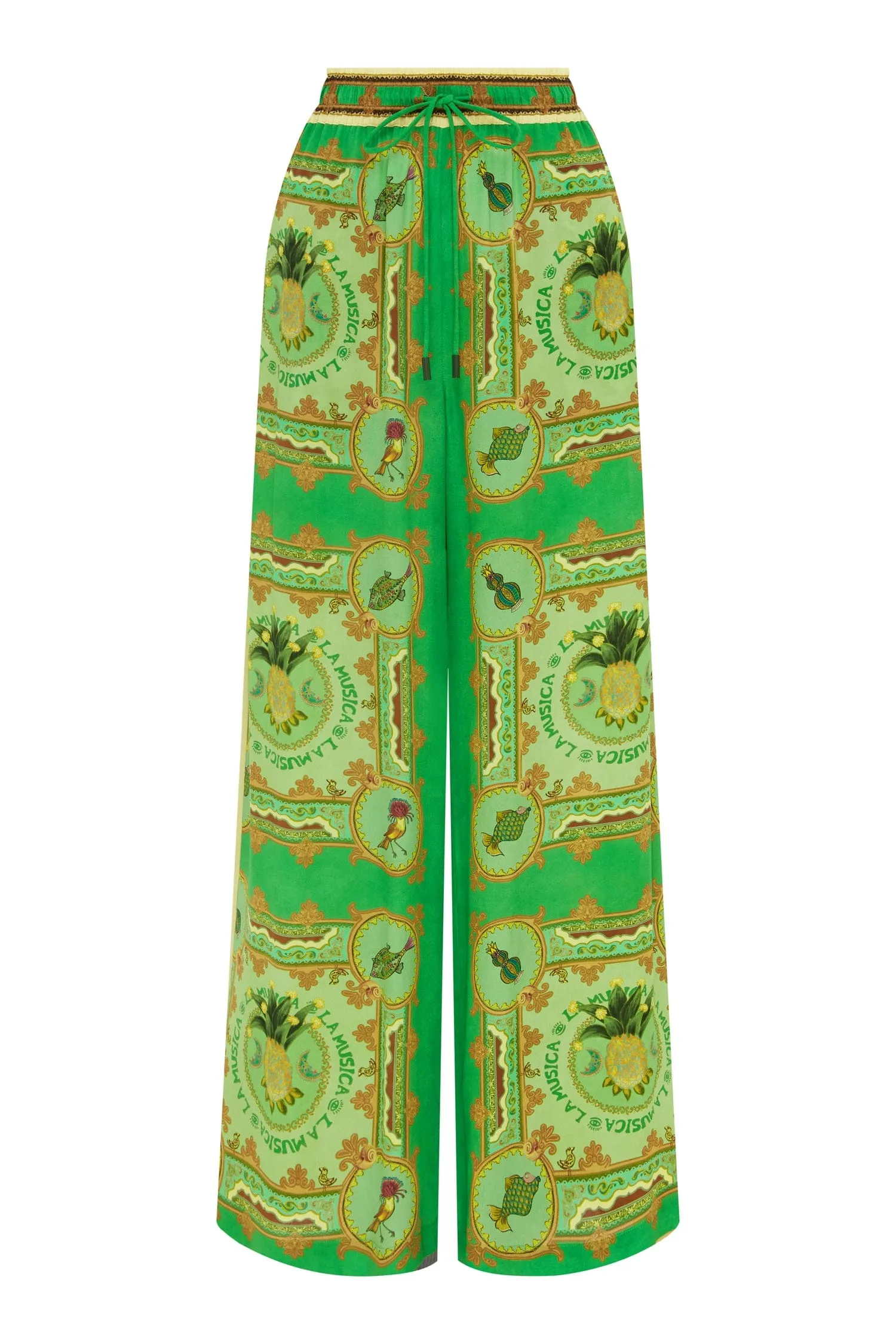 La Musica Silk Pants