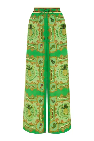 La Musica Silk Pants
