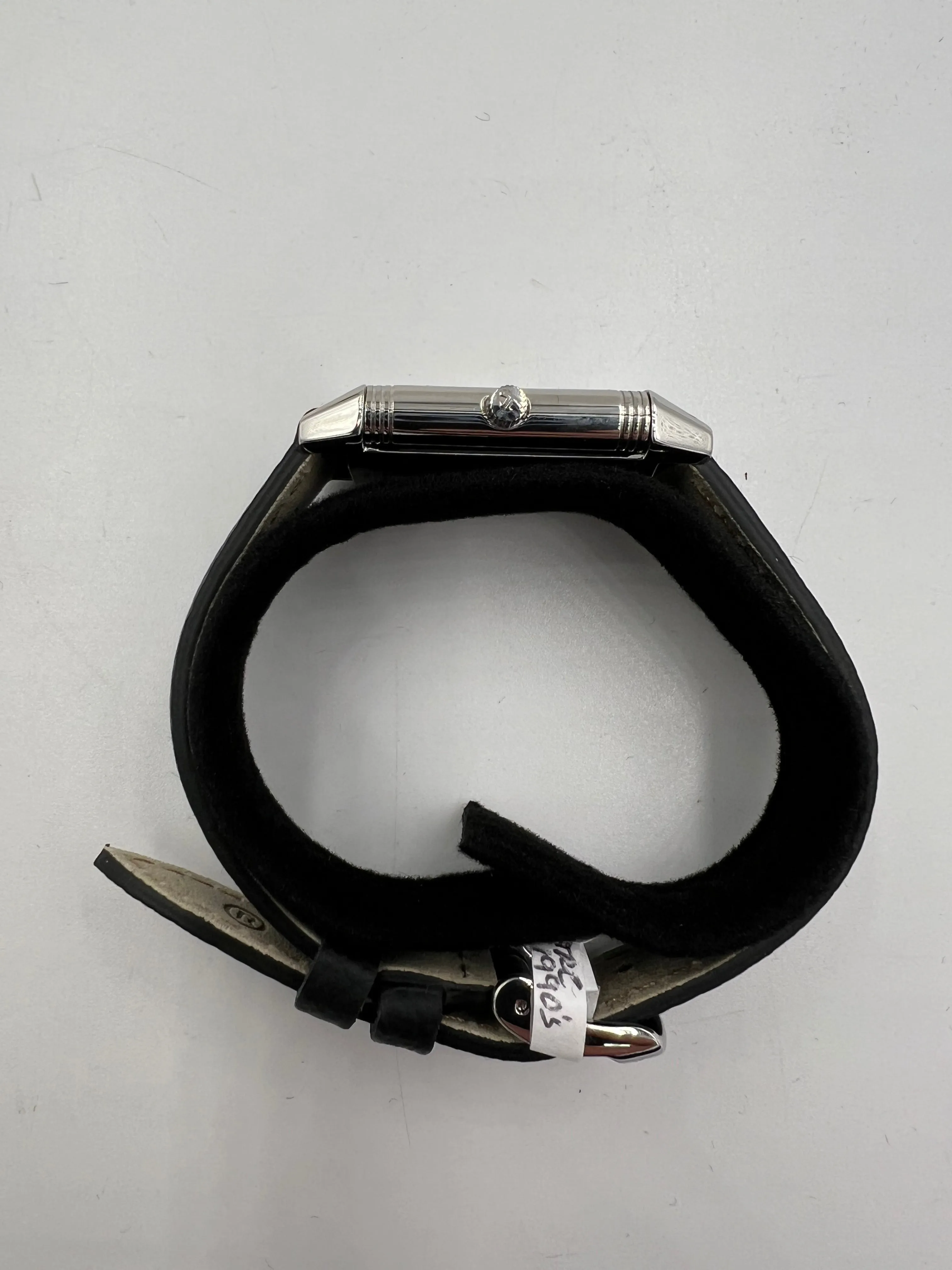 Ladies Reverso Le Coultre Manual Wind Steel Wristwatch 1990s