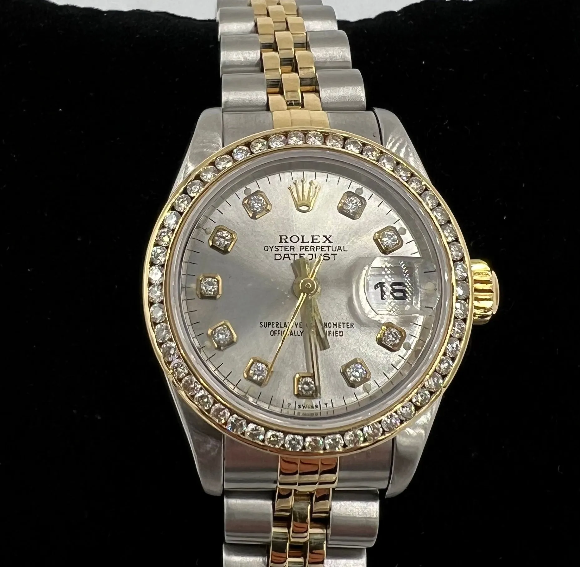 Ladies Rolex Datejust Two Tone Wristwatch 2003