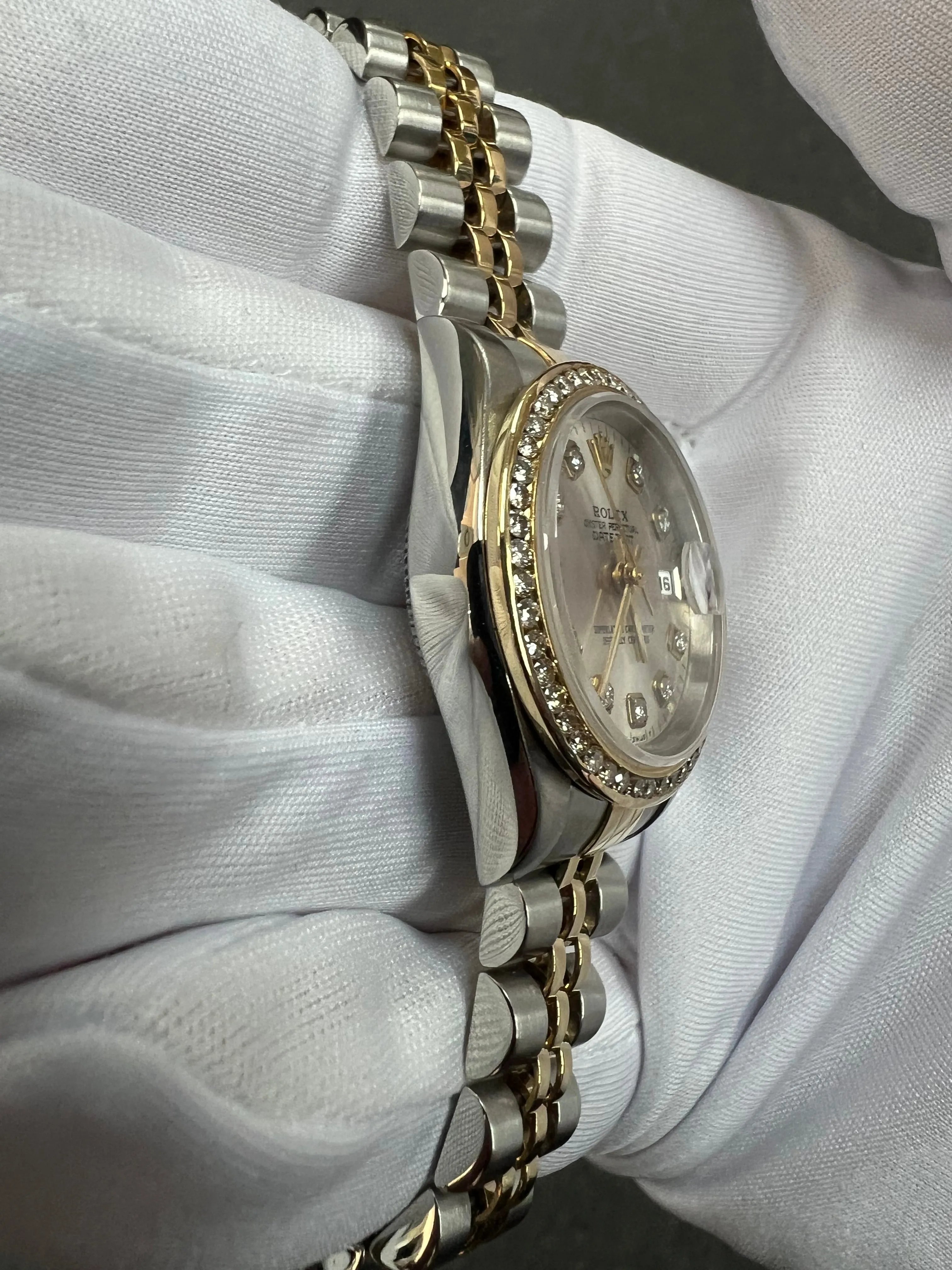 Ladies Rolex Datejust Two Tone Wristwatch 2003