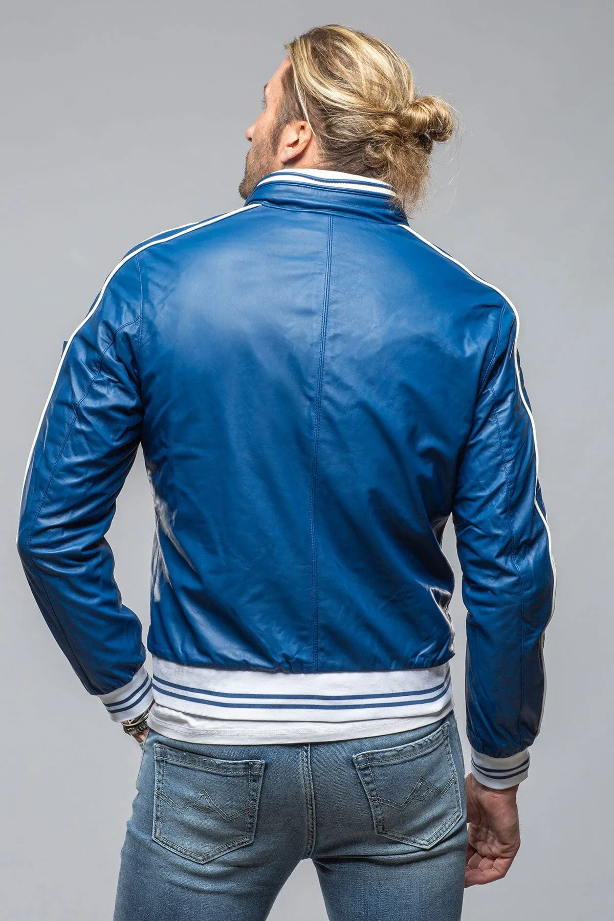 Laguna Seca Race Jacket In Royal Blue