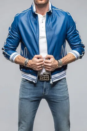 Laguna Seca Race Jacket In Royal Blue