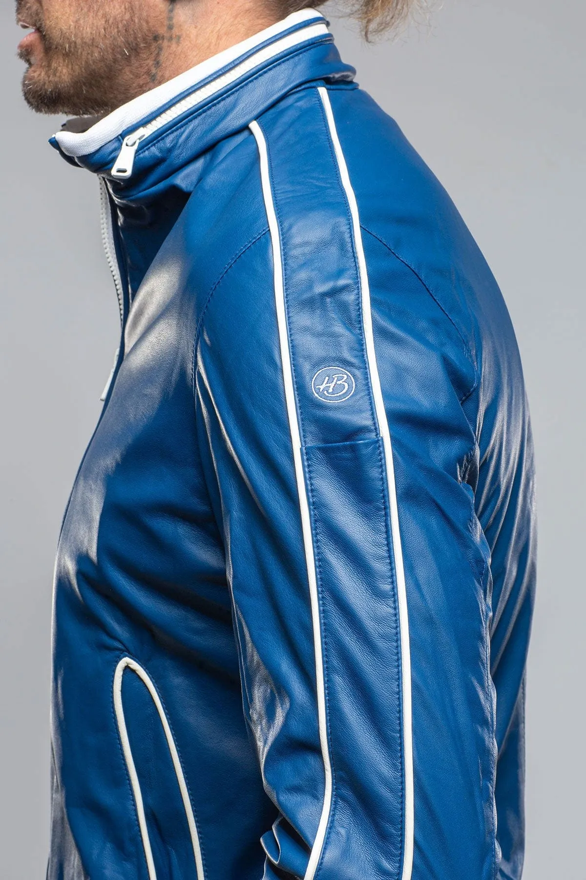 Laguna Seca Race Jacket In Royal Blue