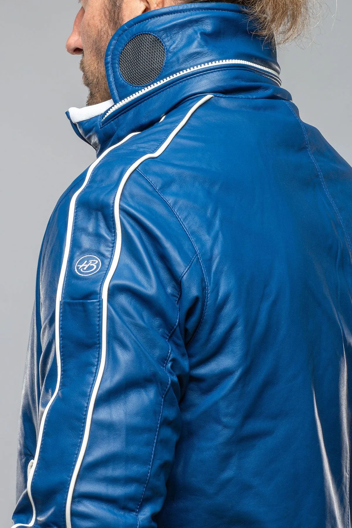 Laguna Seca Race Jacket In Royal Blue