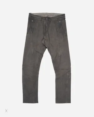 Leather Scarstitch Trousers