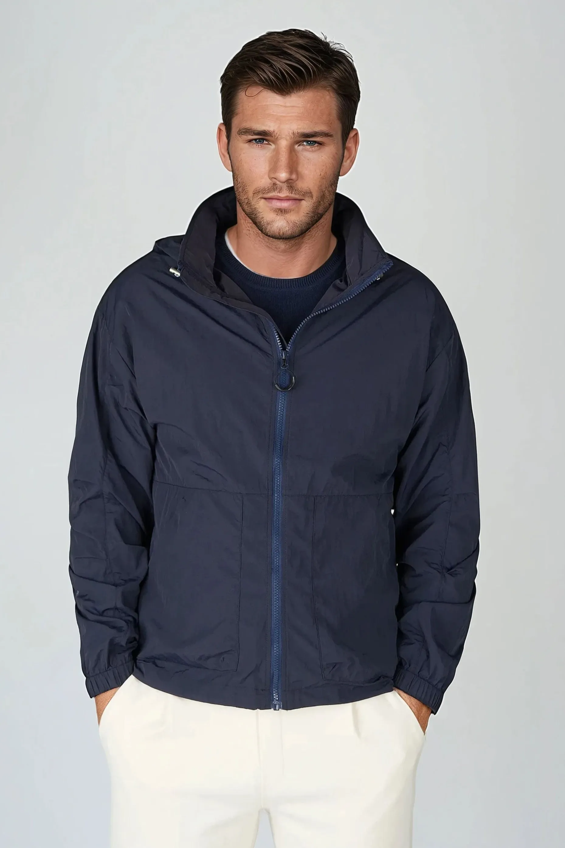 Lightweight Windproof Nylon Jacket