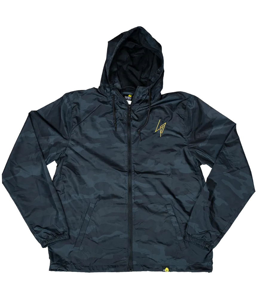 LIMITED - Black Camo - Light Weight Windbreaker