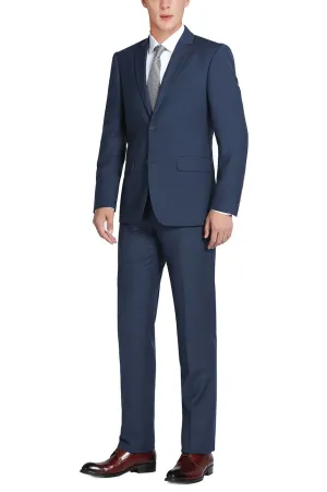 (Limited Sizes) Regular Fit 2 Piece Navy Suit