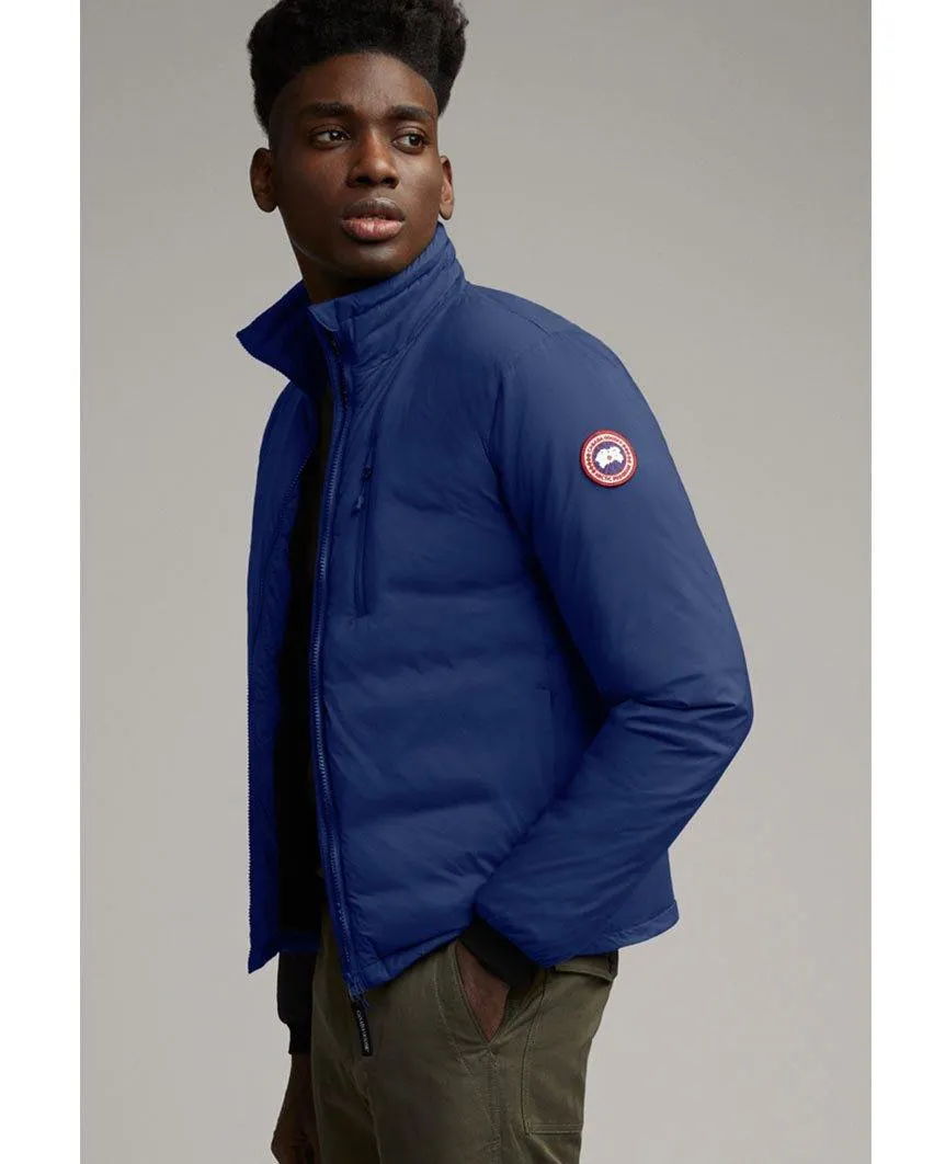 Lodge Down Jacket Matte Finish Pacific Blue