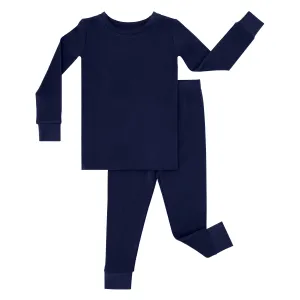 Long Sleeve Pajamas - Blue Depths