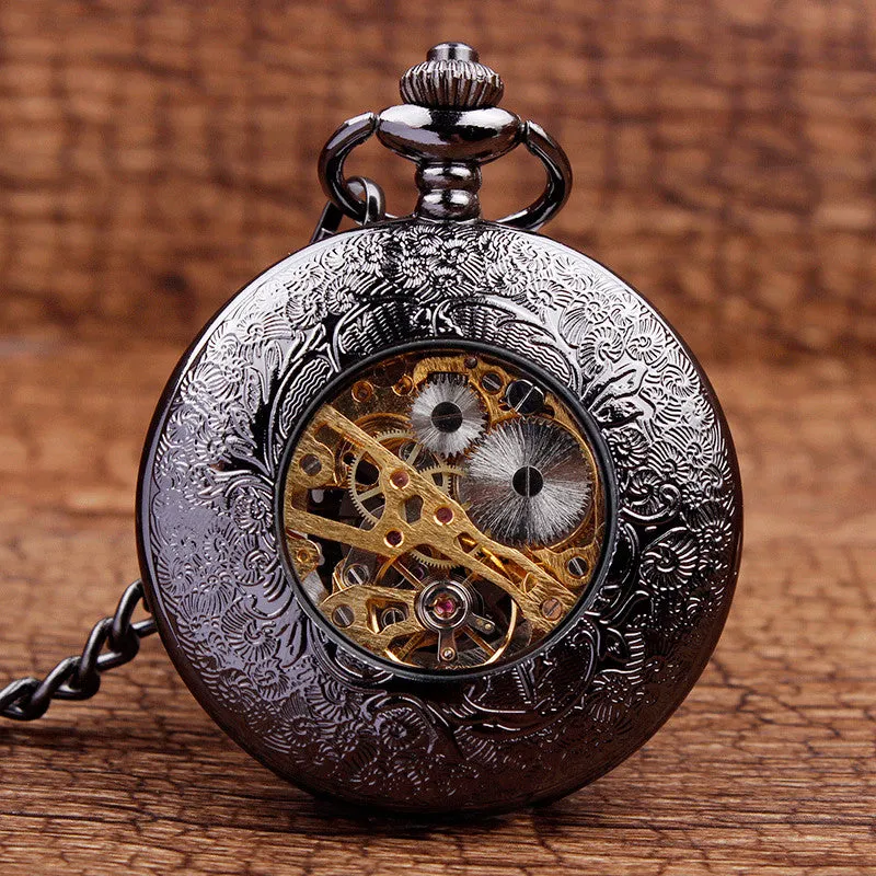 Luminous Steampunk Pocket Watch