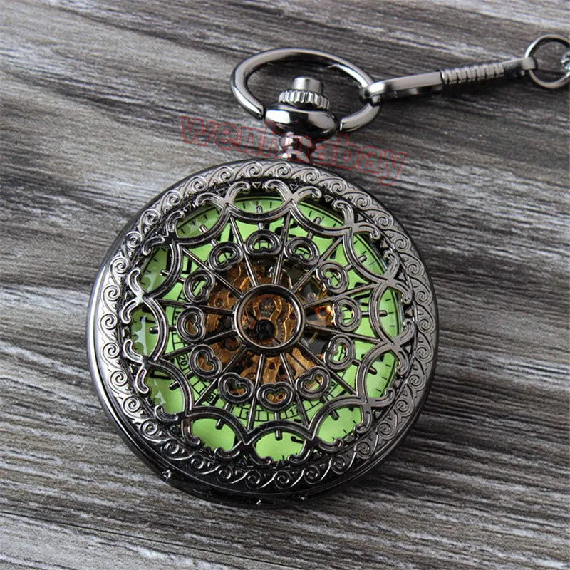 Luminous Steampunk Pocket Watch