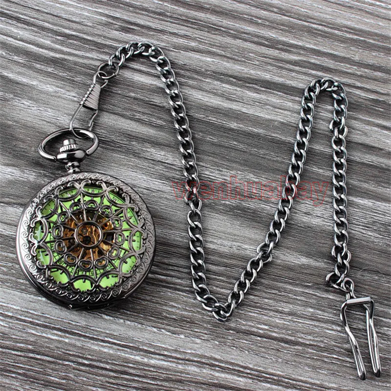 Luminous Steampunk Pocket Watch